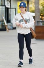 LUCY HALE Out on a Lunch Date at Sugar Fish Sushi in Los Angeles 04/05/2023