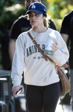 LUCY HALE Out on a Lunch Date at Sugar Fish Sushi in Los Angeles 04/05/2023