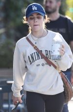 LUCY HALE Out on a Lunch Date at Sugar Fish Sushi in Los Angeles 04/05/2023