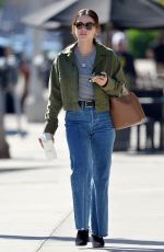 LUCY HALE Out Picking up Some Boxed Water in Studio 04/06/2023