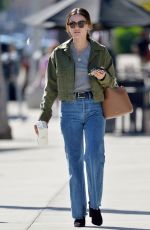 LUCY HALE Out Picking up Some Boxed Water in Studio 04/06/2023