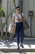 LUCY HALE Out Shopping in Los Angeles 04/15/2023