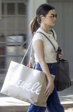 LUCY HALE Out Shopping in Los Angeles 04/15/2023