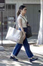 LUCY HALE Out Shopping in Los Angeles 04/15/2023