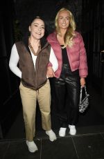 LUCY SPRAGGAN and GEORGINA GORDON Night Out at Sakku Samba in Manchester 04/21/2023
