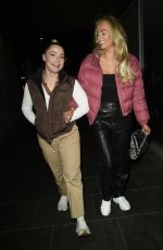LUCY SPRAGGAN and GEORGINA GORDON Night Out at Sakku Samba in Manchester 04/21/2023