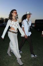 MADISON BAILEY Arrives at 2023 Coachella Valley Music and Arts Festival in Indio 04/14/2023