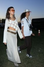MADISON BAILEY Arrives at 2023 Coachella Valley Music and Arts Festival in Indio 04/14/2023