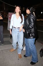 MADISON BEER Arrives at Charlotte Lawrence’s Concert at Hotel Cafe Live Music Bar in Los Angeles 04/05/2023