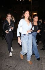 MADISON BEER Arrives at Charlotte Lawrence’s Concert at Hotel Cafe Live Music Bar in Los Angeles 04/05/2023