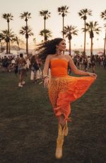 MADISON PETTIS at a Photoshoot at Coachella 04/14/2023