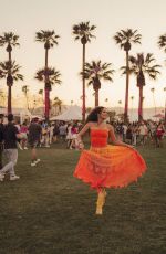 MADISON PETTIS at a Photoshoot at Coachella 04/14/2023