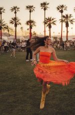 MADISON PETTIS at a Photoshoot at Coachella 04/14/2023