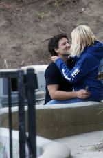 MALIN AKERMAN and Jack Donnelly at a Park in Los Angeles 04/24/2023