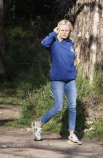 MALIN AKERMAN and Jack Donnelly at a Park in Los Angeles 04/24/2023