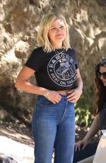 MALIN AKERMAN Enjoying a Family Fun Day at a Park in Los Feliz 04/22/2023