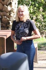 MALIN AKERMAN Enjoying a Family Fun Day at a Park in Los Feliz 04/22/2023