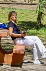 MALIN AKERMAN Out at Griffith Park in Los Angeles 04/19/2023
