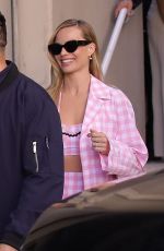MARGOT ROBBIE Leaves Cinemacon in Las Vegas 04/25/2023