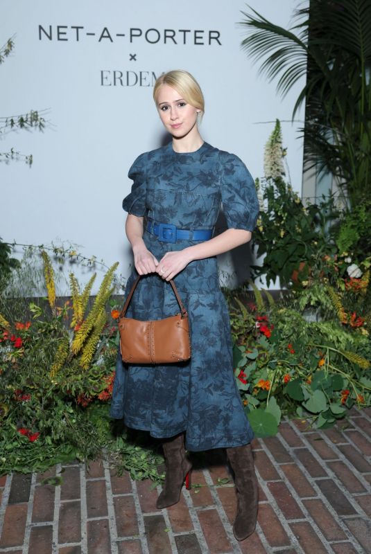 MARIA BAKALOVA at Net-a-porter x Erdem Intimate Poolside Dinner in Los Angeles 04/25/2023