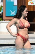 MARILYSE CORRIGEN in Bikini at a Pool in Turkey 04/05/2023