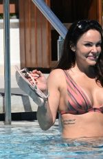 MARILYSE CORRIGEN in Bikini at a Pool in Turkey 04/05/2023