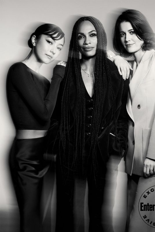 MARY ELIZABETH WINSTEAD, NATASHA LIU BORDIZZO and ROSARIO DAWSON - Star Wars Celebration 2023 Portraits for Entertainment Weekly, April 2023