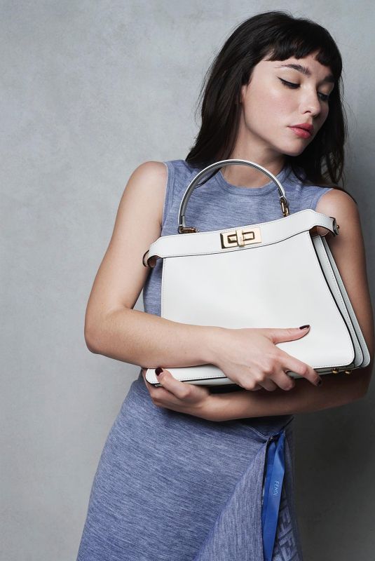 MATILDA DE ANGELIS for Fendi Peekaboo, April 2023