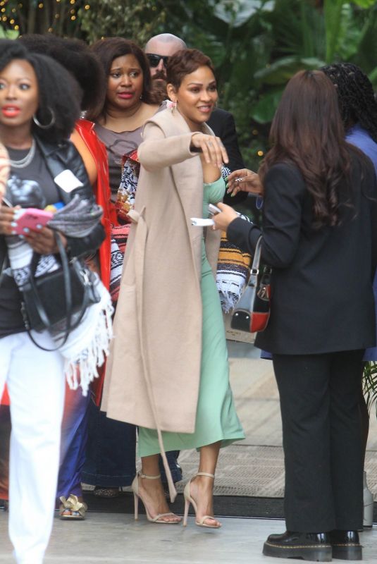 MEAGAN GOOD Arrives at Schmigadoon FYC Event in Hollywood 04/13/2023