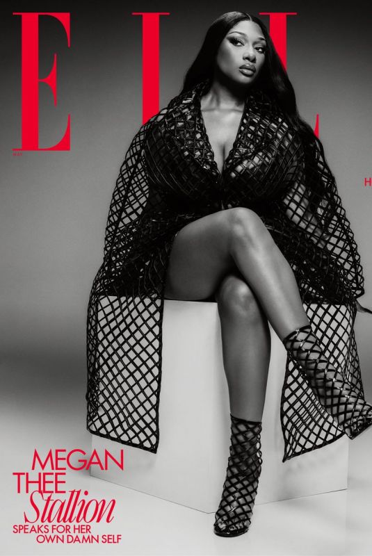 MEGAN THEE STALLION for Elle Magazine, May 2023