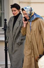 MELISSA GEORGE Out with a Friend in London 04/04/2023