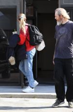 MIA GOTH Leaves a Studio in Los Angeles 04/25/2023