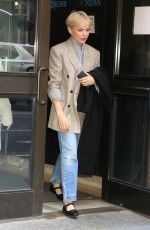 MICHELLE WILLIAMS Leves The View in New York 04/03/2023