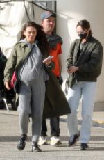 MILA KUIS on the Set of Goodrich in Los Angeles 04/18/2023