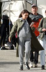 MILA KUIS on the Set of Goodrich in Los Angeles 04/18/2023
