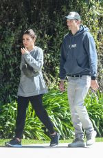 MILA KUNIS and Ashton Kutcher Out Around Bel Air 04/06/2023