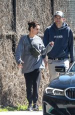 MILA KUNIS and Ashton Kutcher Out Around Bel Air 04/06/2023