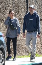 MILA KUNIS and Ashton Kutcher Out Around Bel Air 04/06/2023