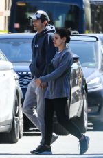 MILA KUNIS and Ashton Kutcher Out Around Bel Air 04/06/2023
