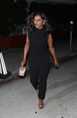 MINDY KALING Out for Dinner at Giorgio Baldi in Santa Monica 04/22/2023