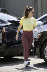 MINKA KELLY Leaves a Gym in Los Angeles 04/26/2023 