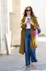 MINKA KELLY Leaves The Grill on the Alley Restaurant in Beverly Hills 04/05/2023