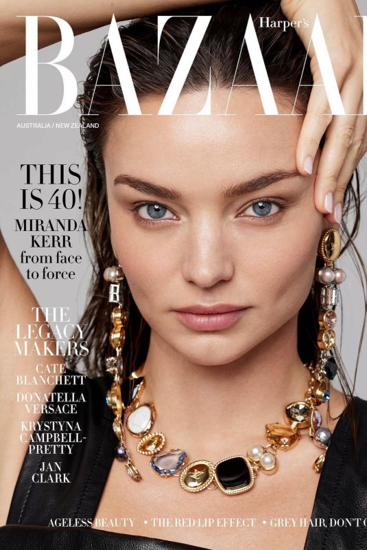 MIRANDA KERR – From Face to Force for Harper’s Bazaar, April 2023