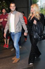 MIRANDA LAMBERT and Brendan McLoughlin Arrives at Their Hotel in New York 04/24/2023