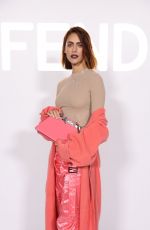 MIRIAM LEONE at Fendi Coutre Fashion Show in Paris 01/26/2023