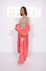 MIRIAM LEONE at Fendi Coutre Fashion Show in Paris 01/26/2023