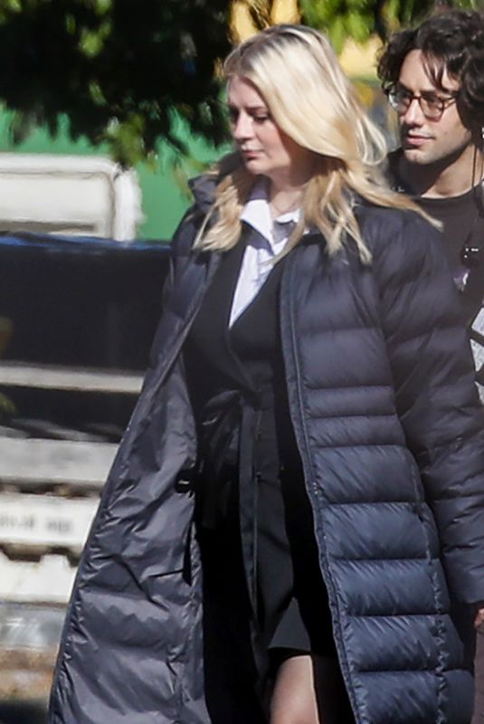 MISCHA BARTON Behind the Scenes at Melbourne
