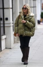 MOLLIE KING Leaves Radio One in London 04/01/2023