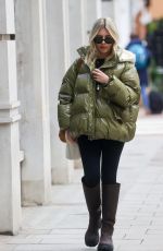 MOLLIE KING Leaves Radio One in London 04/01/2023
