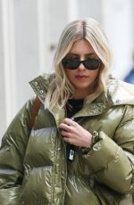 MOLLIE KING Leaves Radio One in London 04/01/2023